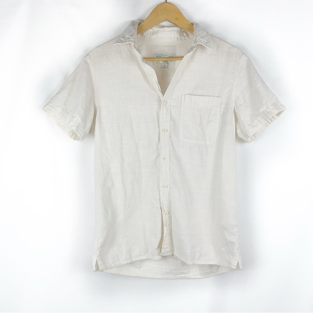 American Eagle Resort Shirt Breezy Cotton Button Down